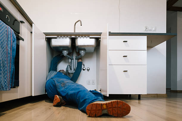 Professional Drain Cleaning technician working in West Camp, NY